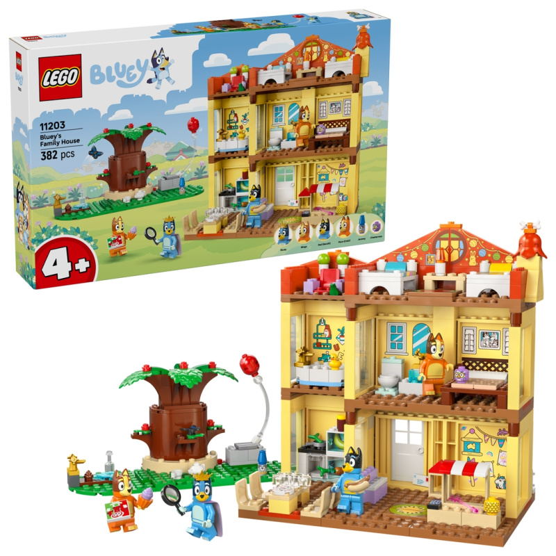 LEGO® Bluey 11203 Bluey a její rodinný dům