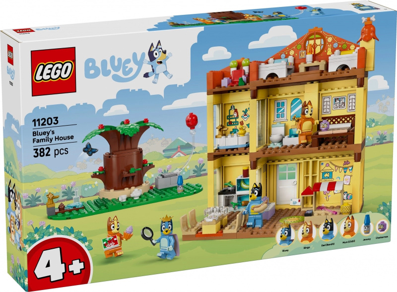 LEGO® Bluey 11203 Bluey a její rodinný dům