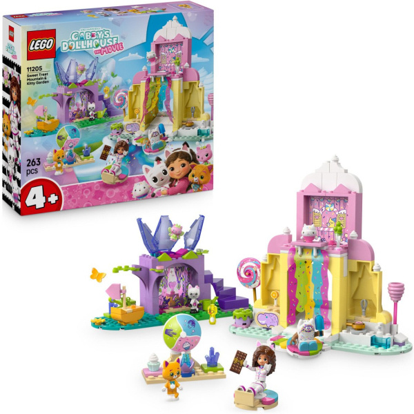 LEGO® Gábinin kouzelný domek 11205 Cukrová hora a Kočičí zahrádka