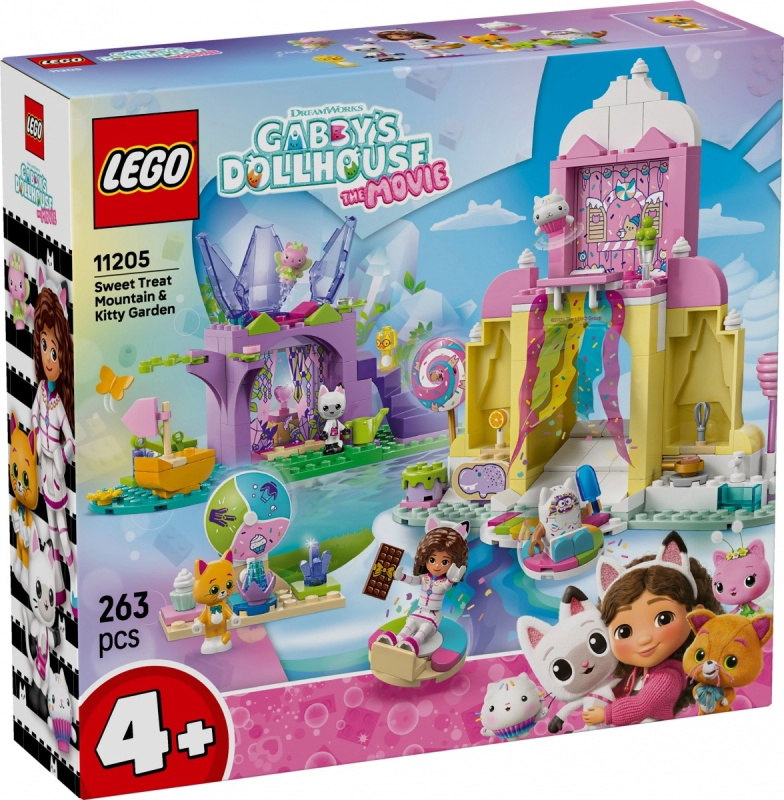 LEGO® Gábinin kouzelný domek 11205 Cukrová hora a Kočičí zahrádka