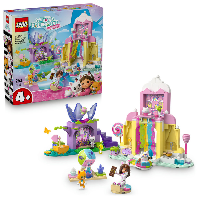 LEGO® Gábinin kouzelný domek 11205 Cukrová hora a Kočičí zahrádka