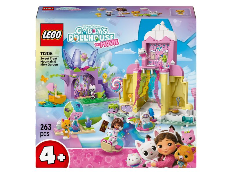 LEGO® Gábinin kouzelný domek 11205 Cukrová hora a Kočičí zahrádka