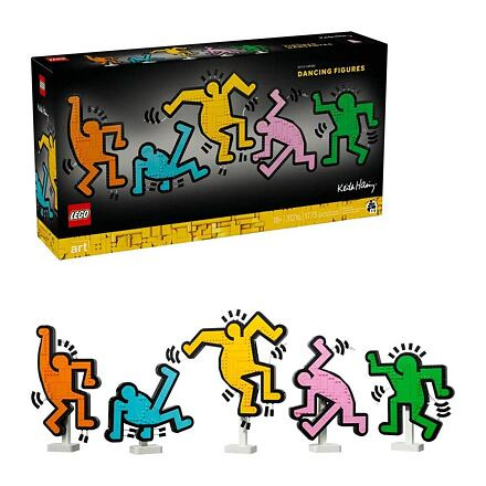 LEGO Art Keith Haring – Tančící postavy