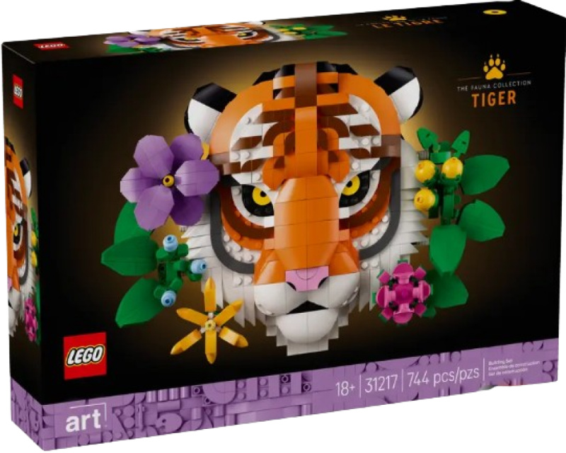 LEGO® Art 31217 Kolekce zvířat – Tygr