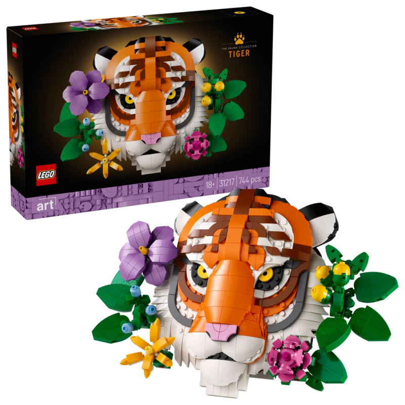 LEGO® Art 31217 Kolekce zvířat – Tygr