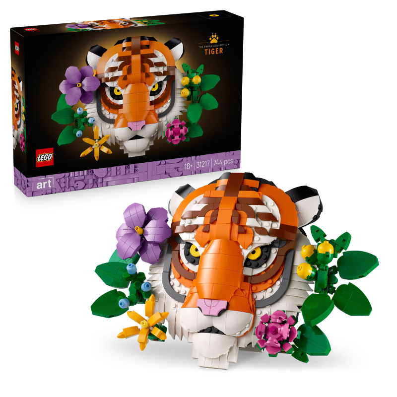 LEGO® Art 31217 Kolekce zvířat – Tygr