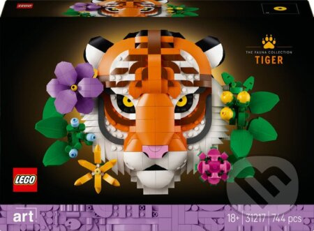 LEGO® Art 31217 Kolekce zvířat – Tygr
