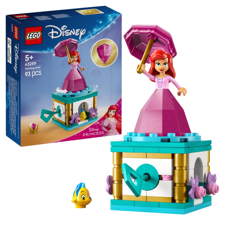 LEGO® Disney 43259 Točící se Ariel