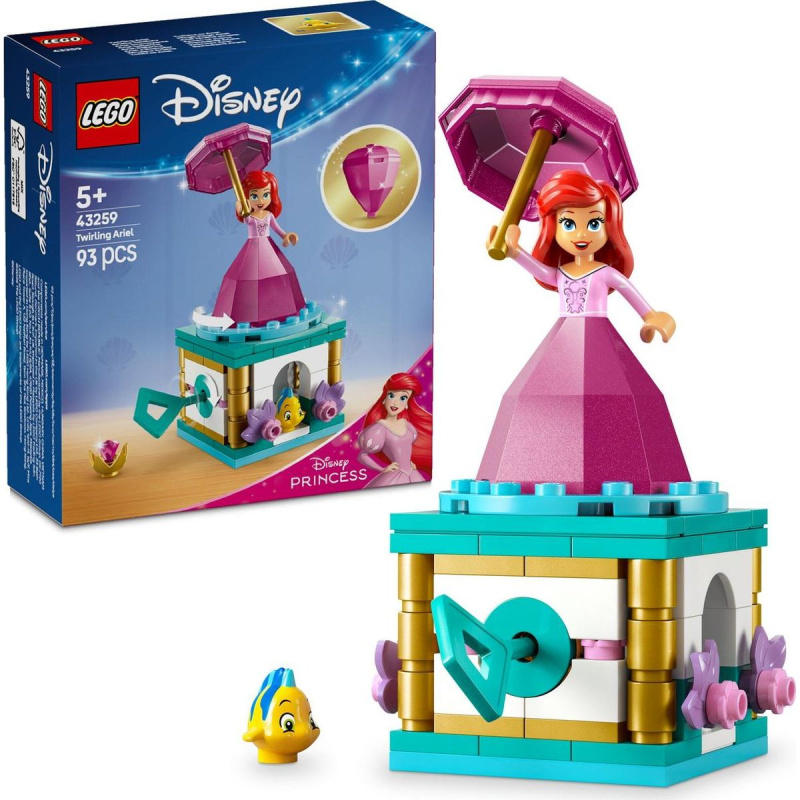 LEGO® Disney 43259 Točící se Ariel