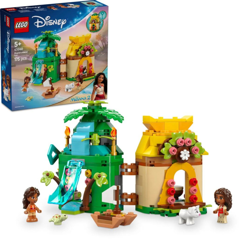 LEGO® Disney Princess 43260 Vaiana a zábava na ostrově