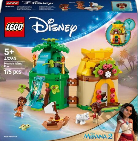 LEGO® Disney Princess 43260 Vaiana a zábava na ostrově