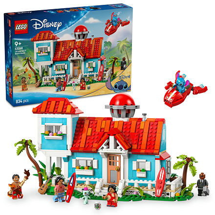 Plážový domek Lilo a Stitch LEGO Disney