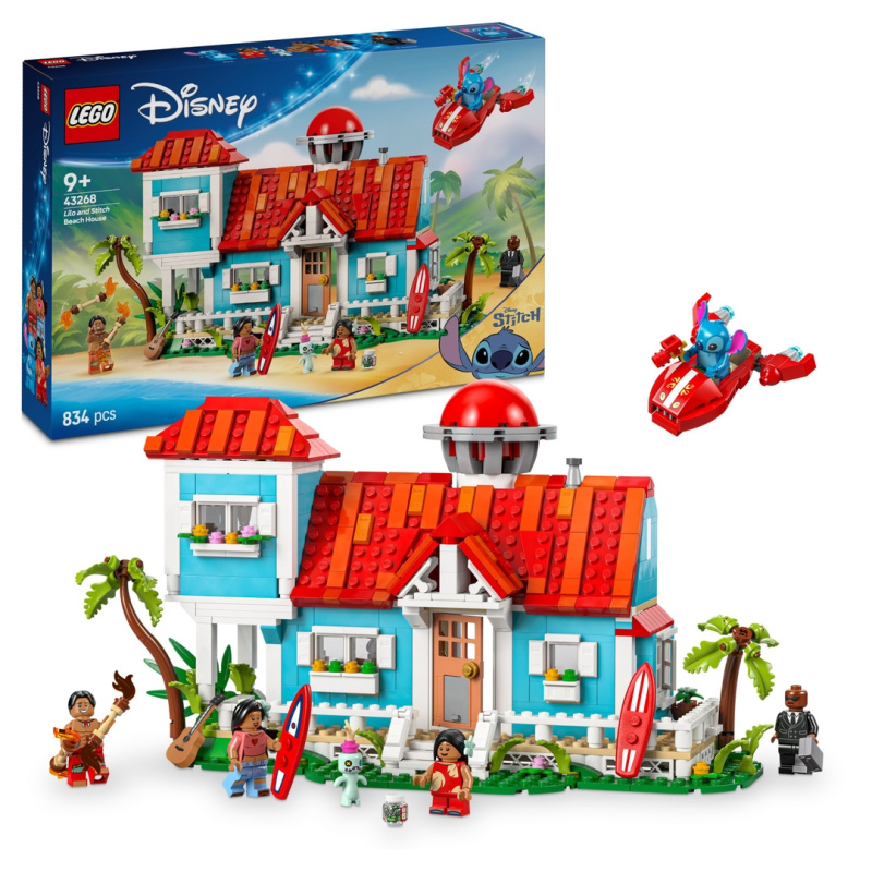 Plážový domek Lilo a Stitch LEGO Disney