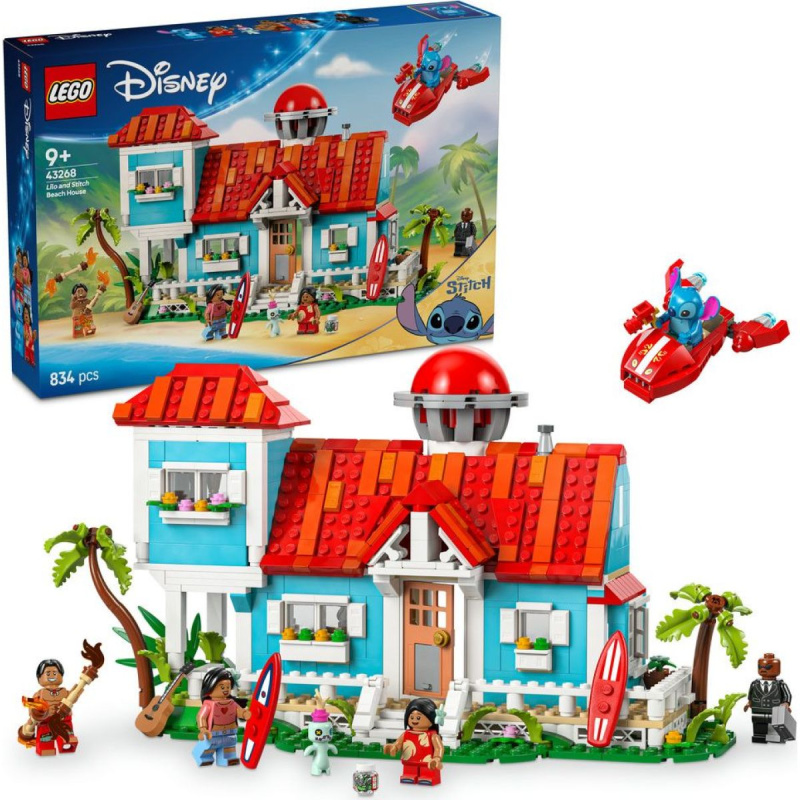 Plážový domek Lilo a Stitch LEGO Disney