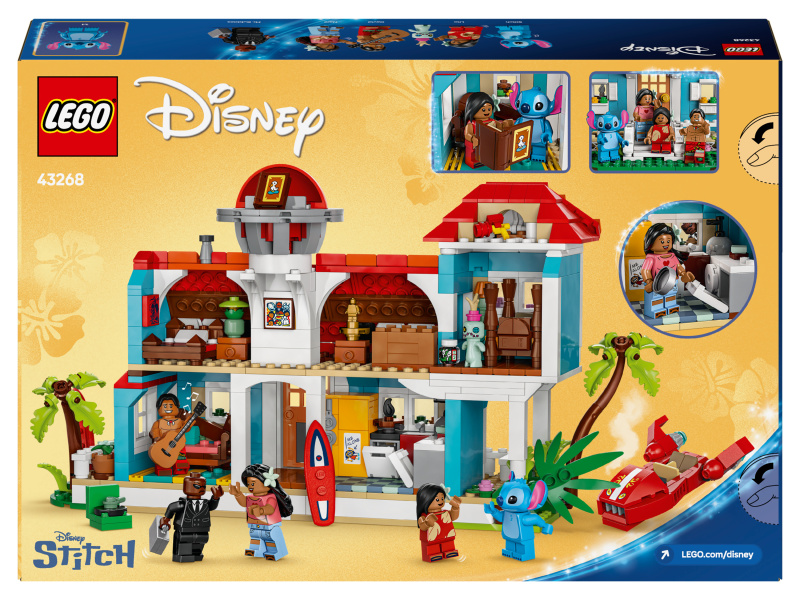 Plážový domek Lilo a Stitch LEGO Disney