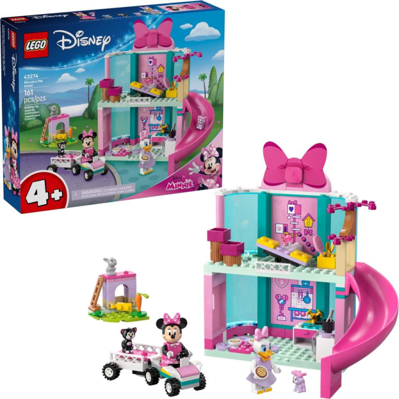 LEGO Disney hotel pro domácí mazlíčky Minnie