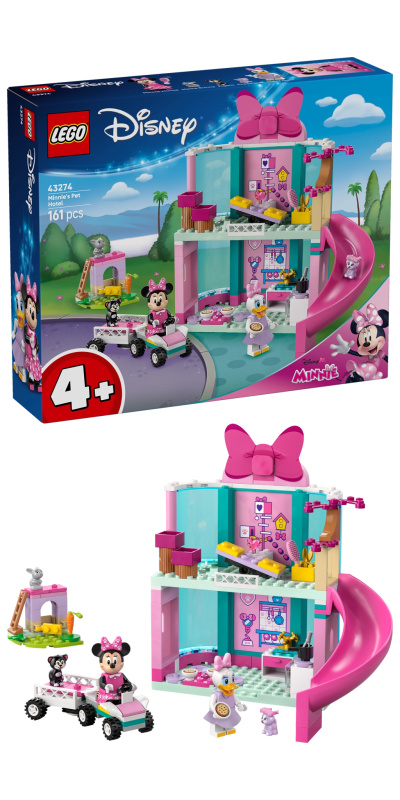 LEGO Disney hotel pro domácí mazlíčky Minnie