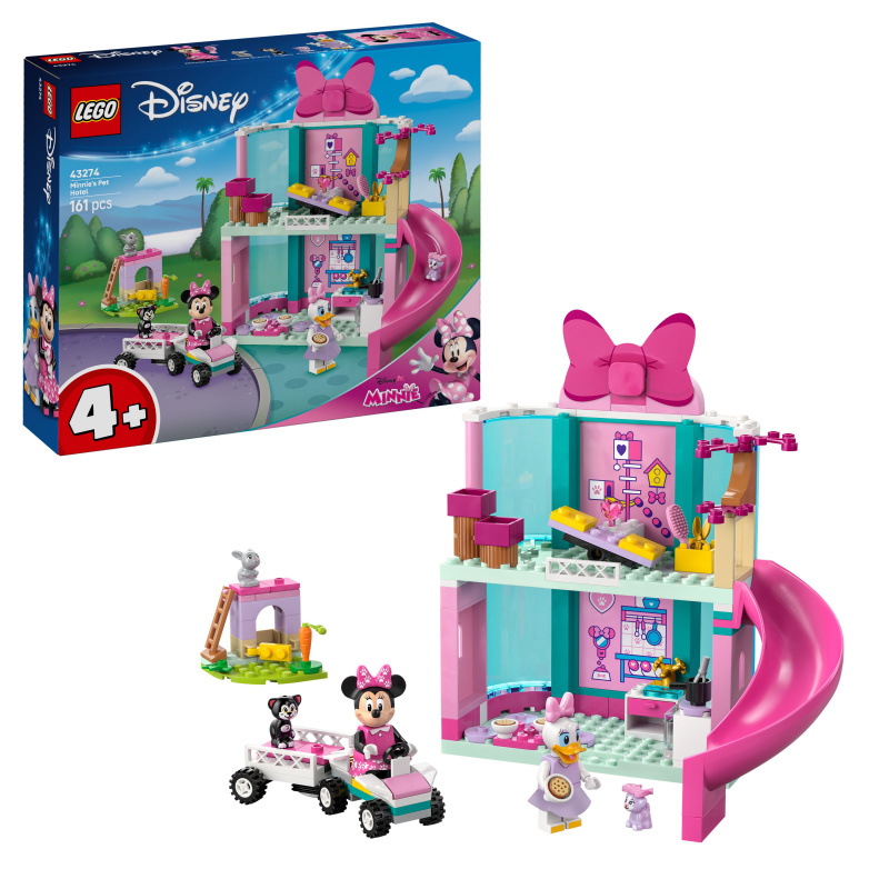 LEGO Disney hotel pro domácí mazlíčky Minnie