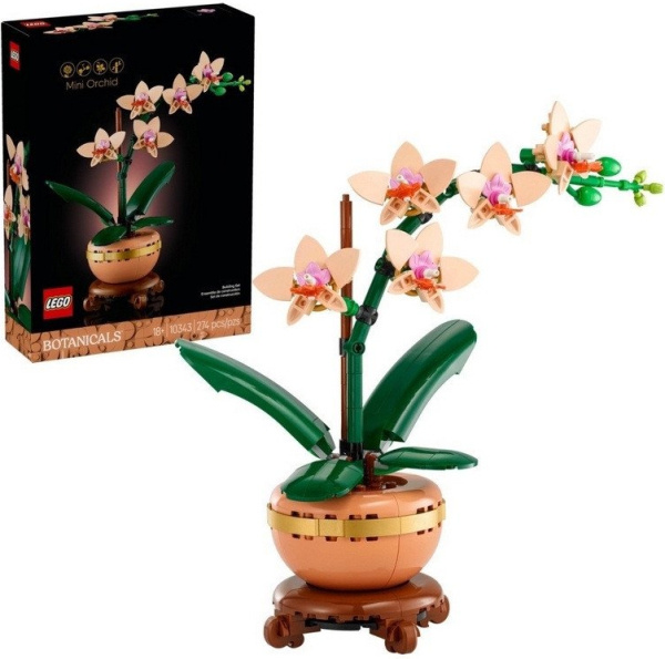 LEGO Botanicals 10343 Miniaturní orchidej