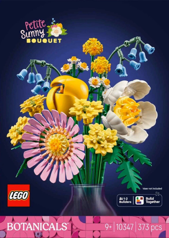 LEGO® Botanicals 10347 Drobná slunečná kytice