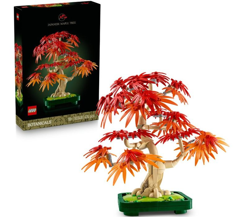LEGO® Botanicals 10348 Bonsaj – Japonský červený javor