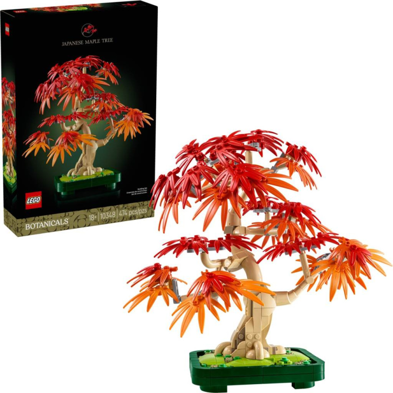 LEGO® Botanicals 10348 Bonsaj – Japonský červený javor