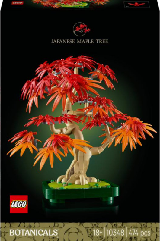 LEGO® Botanicals 10348 Bonsaj – Japonský červený javor