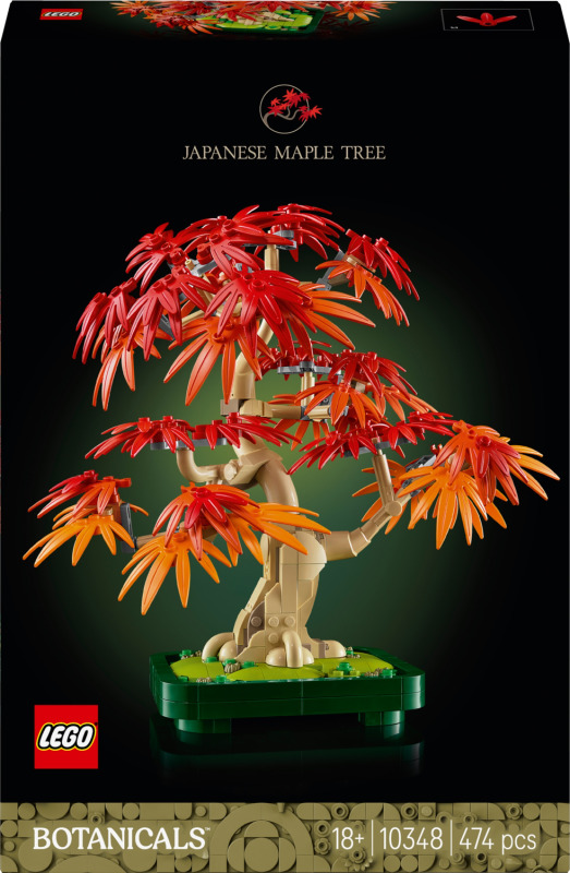 LEGO® Botanicals 10348 Bonsaj – Japonský červený javor