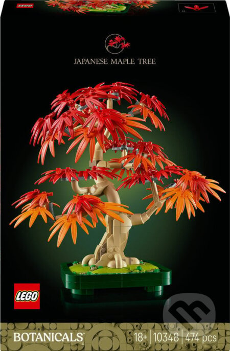 LEGO® Botanicals 10348 Bonsaj – Japonský červený javor