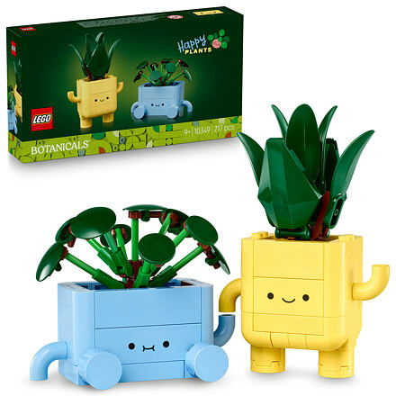 Stavebnice LEGO Botanicals Veselé rostlinky