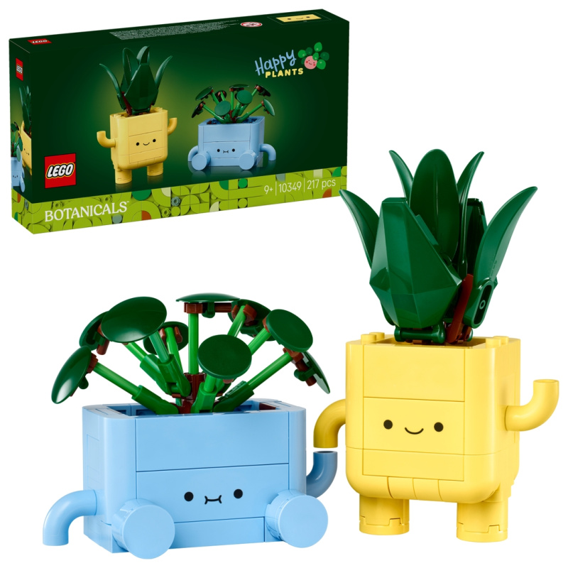 Stavebnice LEGO Botanicals Veselé rostlinky