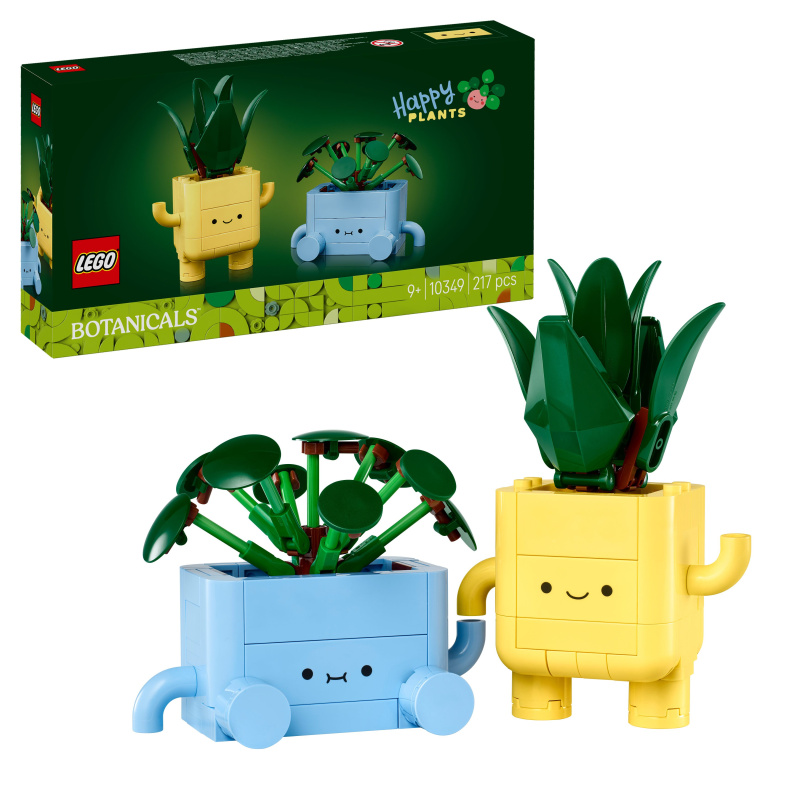 Stavebnice LEGO Botanicals Veselé rostlinky