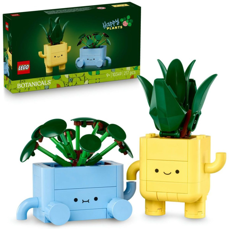 Stavebnice LEGO Botanicals Veselé rostlinky