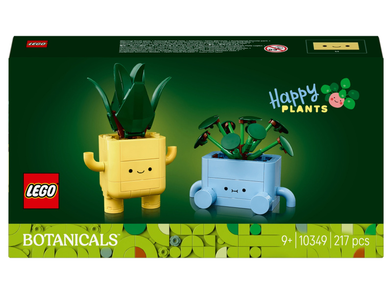 Stavebnice LEGO Botanicals Veselé rostlinky