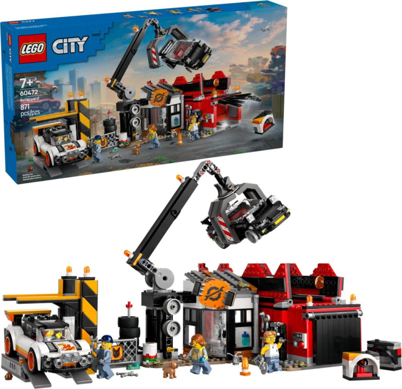 Lego City Zlomoviště s auty