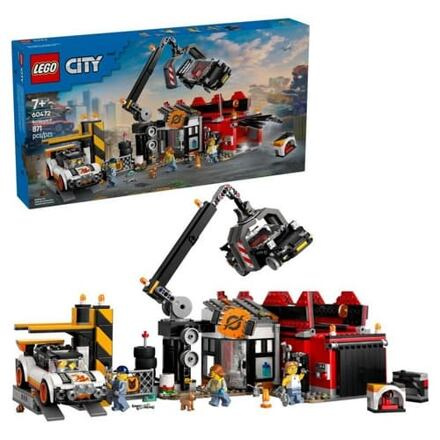Lego City Zlomoviště s auty