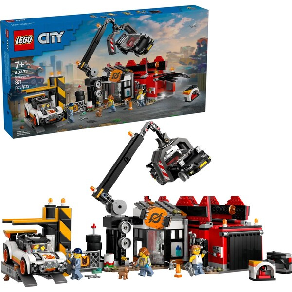 Lego City Zlomoviště s auty