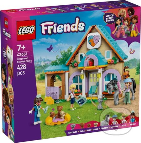 LEGO® Friends 42651 Veterinární klinika pro koně a domácí mazlíčky