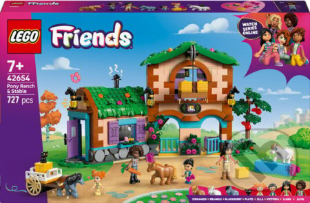 LEGO® Friends 42654 Ranč s poníky a stáj