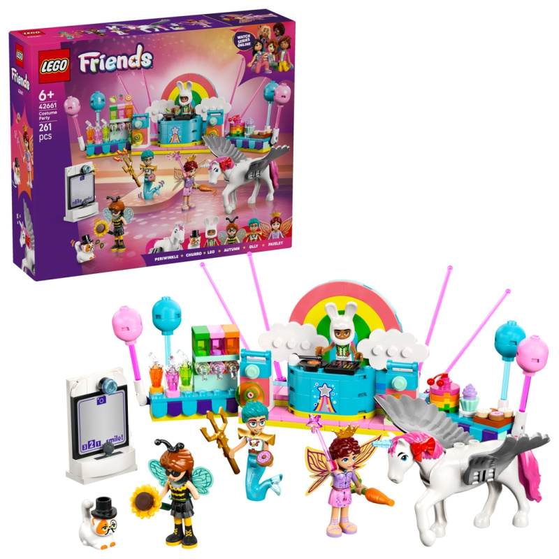 LEGO Friends Kostýmová párty s jednorožcem a vílou