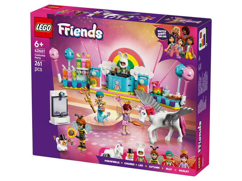 LEGO Friends Kostýmová párty s jednorožcem a vílou
