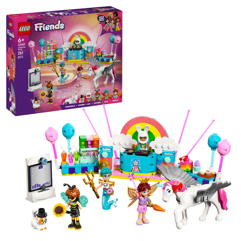 LEGO Friends Kostýmová párty s jednorožcem a vílou