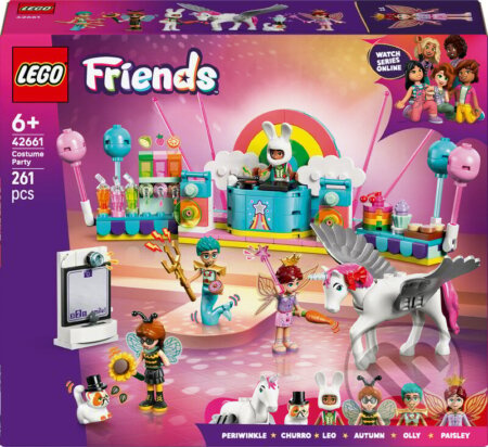 LEGO Friends Kostýmová párty s jednorožcem a vílou