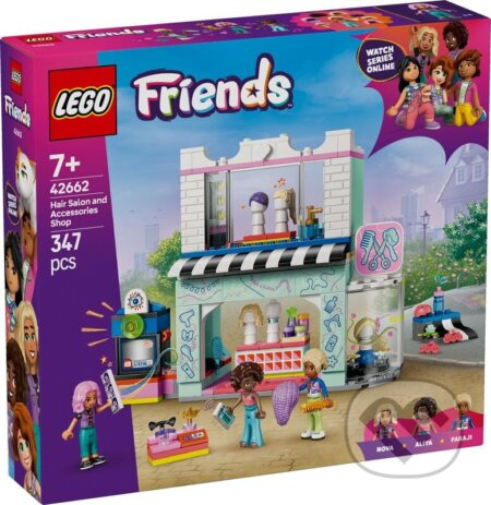LEGO® Friends 42662 Kadeřnictví a obchod s doplňky