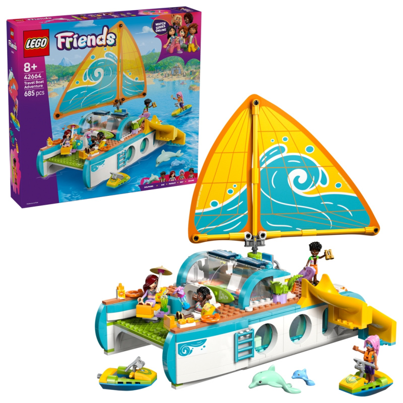 LEGO Friends Dobrodružství na jachtě