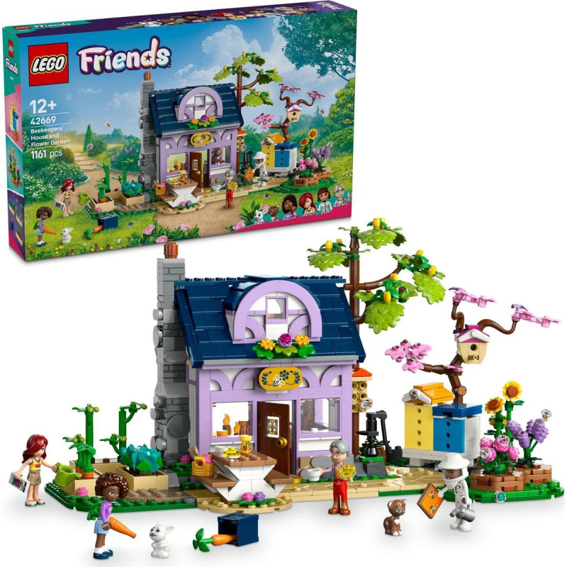 Dům přátel LEGO a zahrada květin
