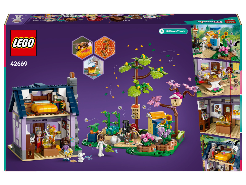 Dům přátel LEGO a zahrada květin