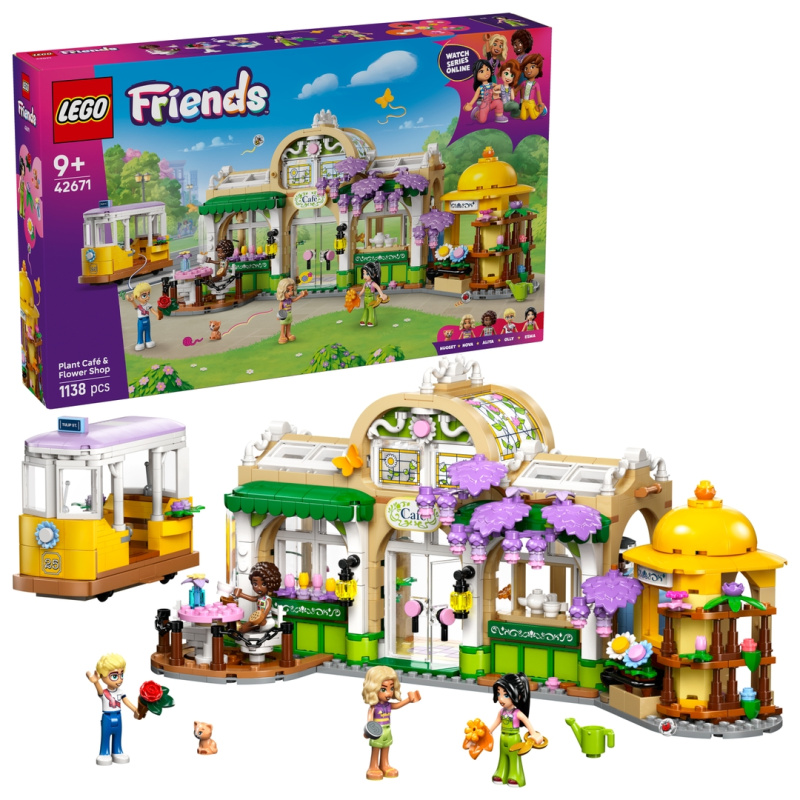 LEGO Friends Kavárna a Květinářství