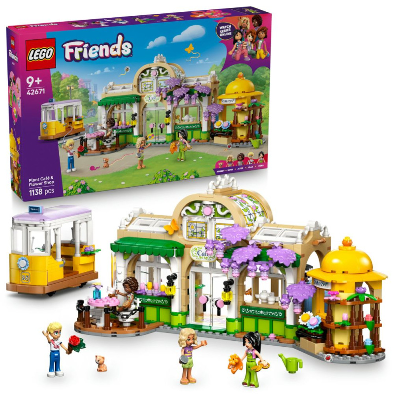 LEGO Friends Kavárna a Květinářství