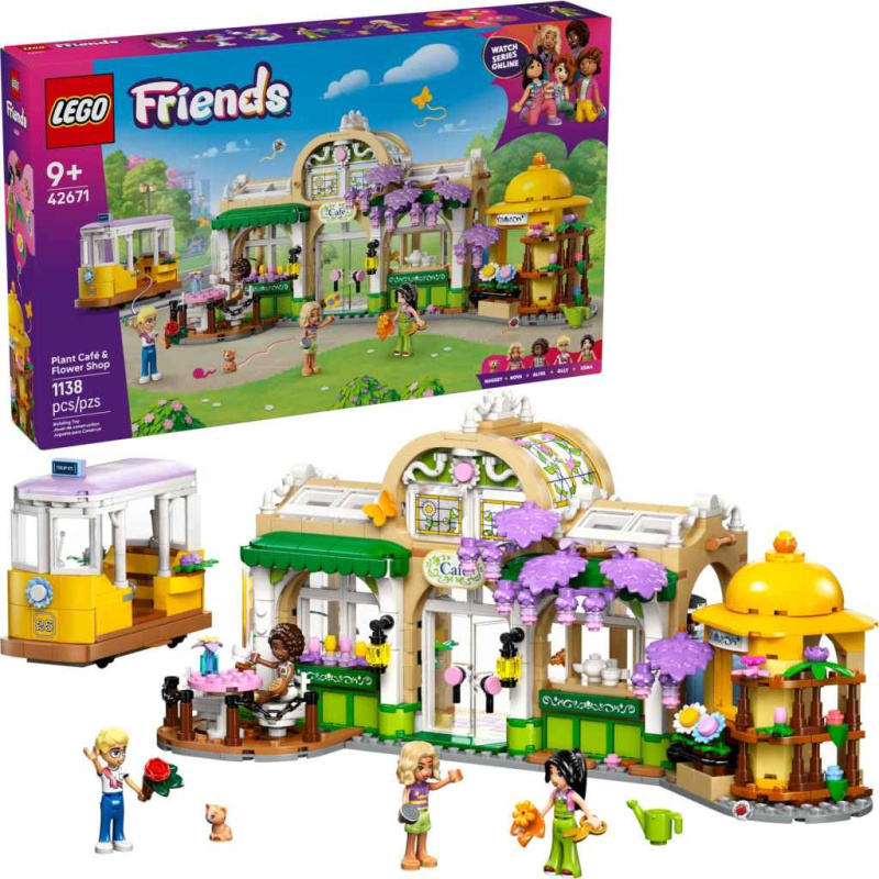 LEGO Friends Kavárna a Květinářství